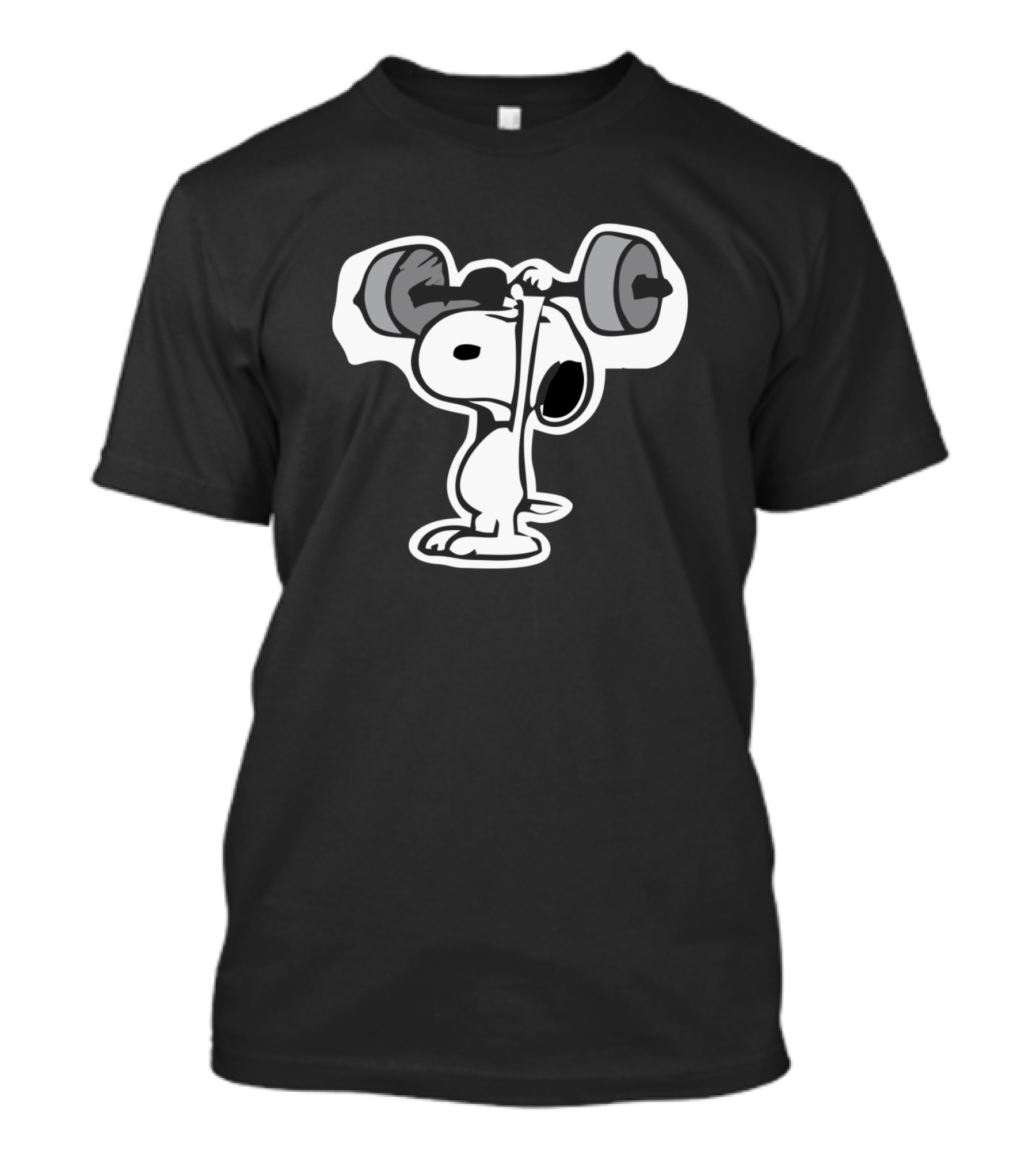 Strong Snoopy Weightlifting Snoopy T-Shirt