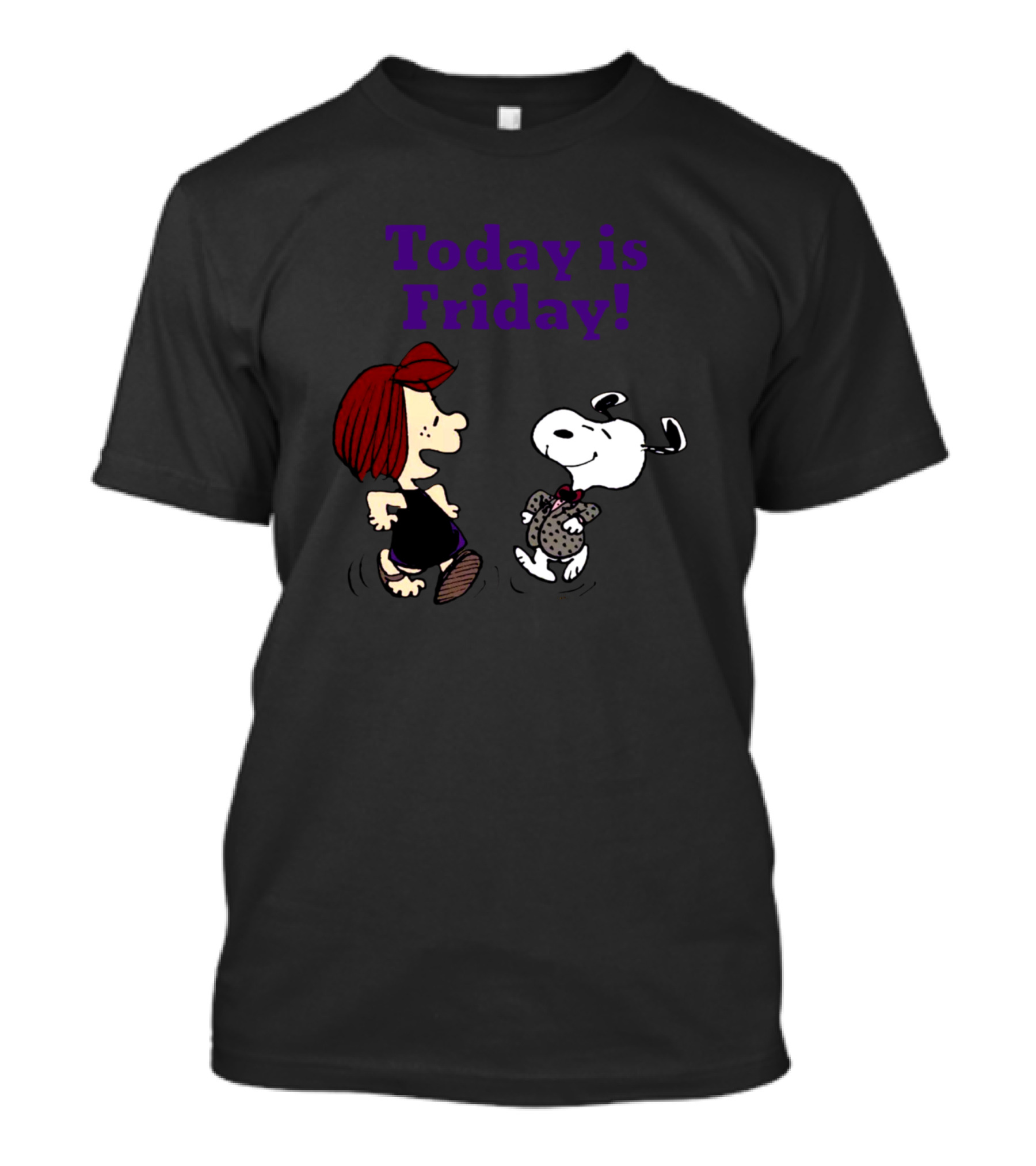 Today Is Friday Snoopy And Lucy Peanuts T-Shirt