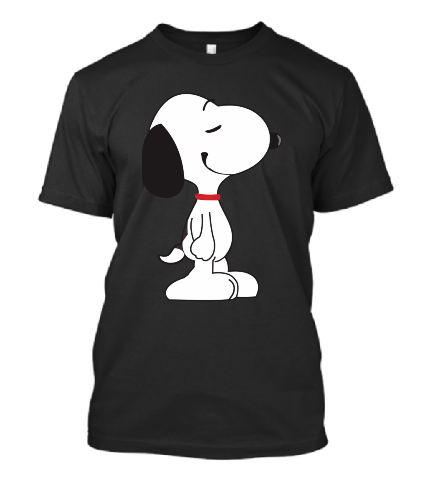 When Snoopy Thinks Snoopy Peanuts Calm Pose T-Shirt