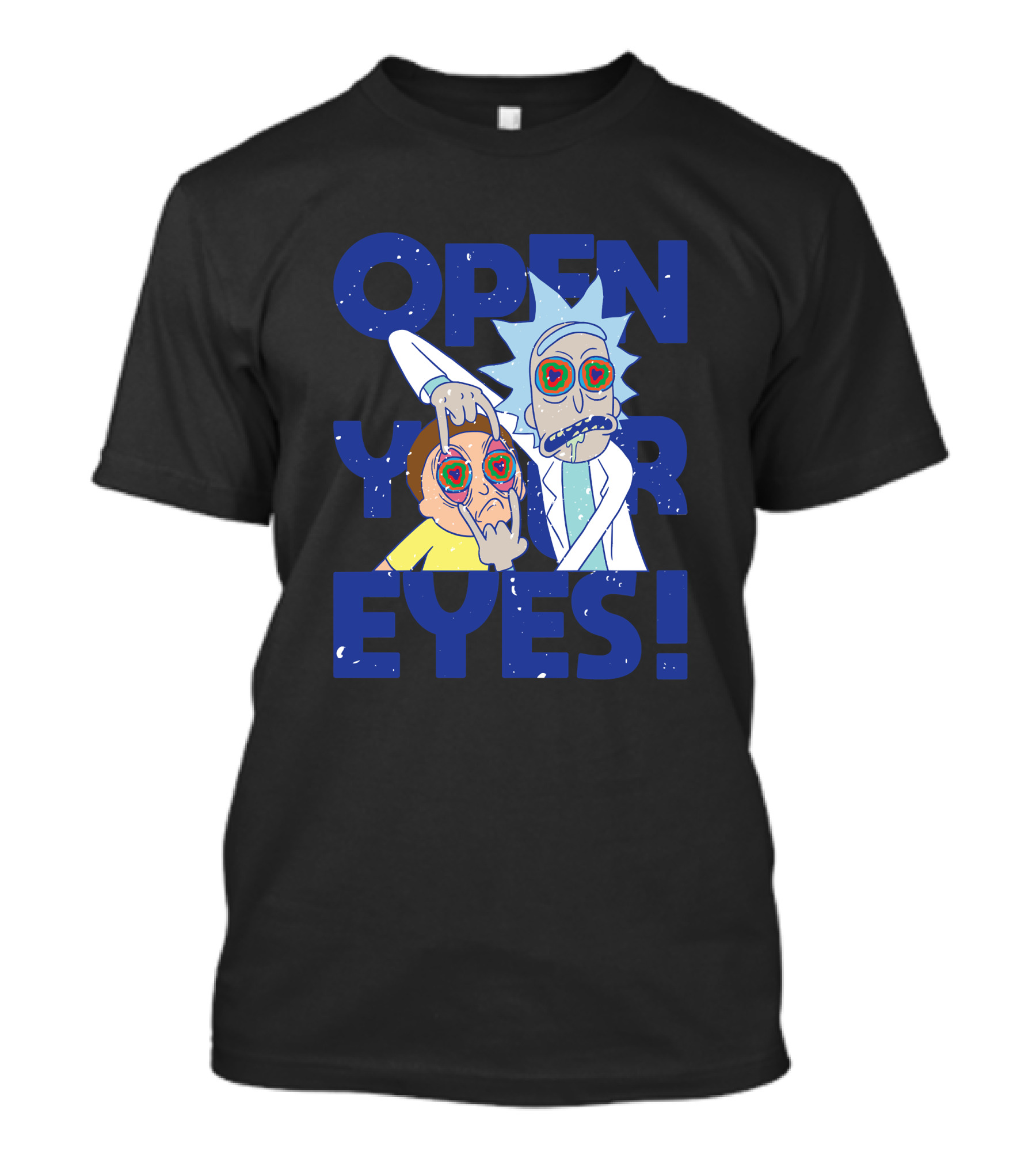 Open Your Eyes Rick And Morty Hypnotic Gaze T-Shirt