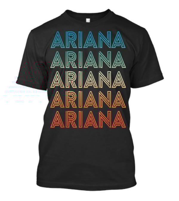 Ariana Multi-Color Gradient T-Shirt