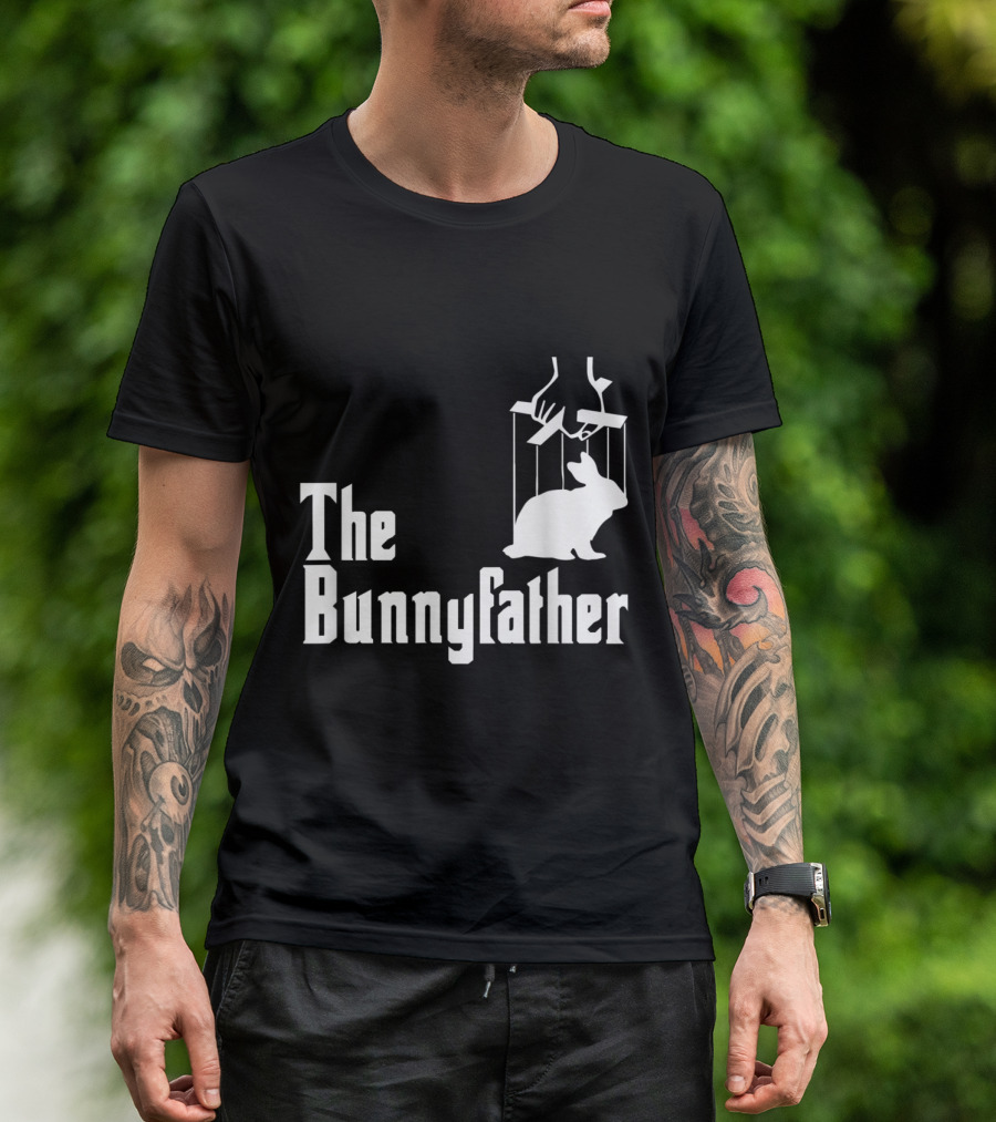 The Bunnyfather Funny Mens Rabbit T-Shirt