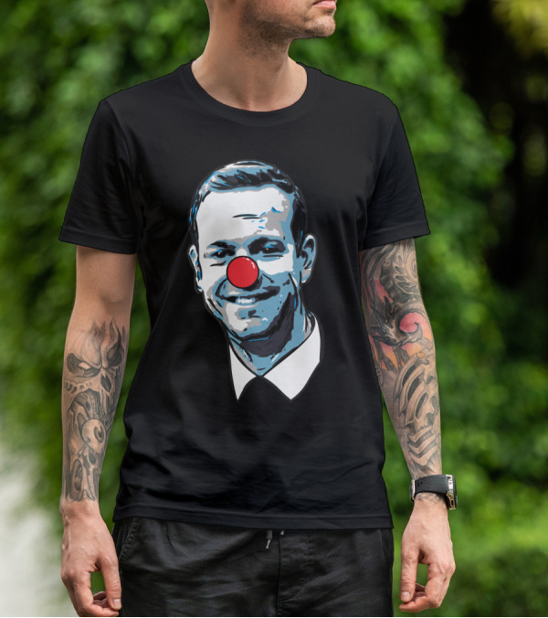 Assistant To The Commish Fraudmann Clown Nose Face T-Shirt