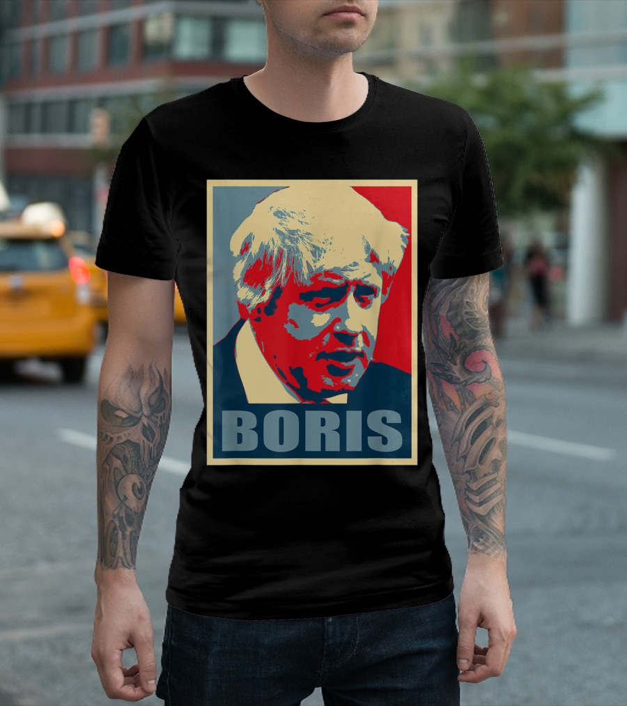 Boris Johnson Brexit UK PM Iconic T-Shirt
