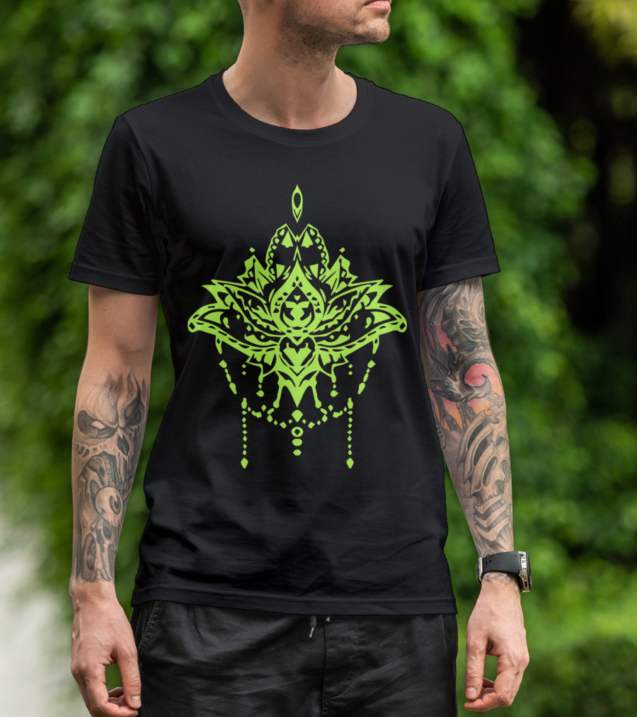 Mandala Artistry Symmetry: The Beauty Of Mirror T-Shirt