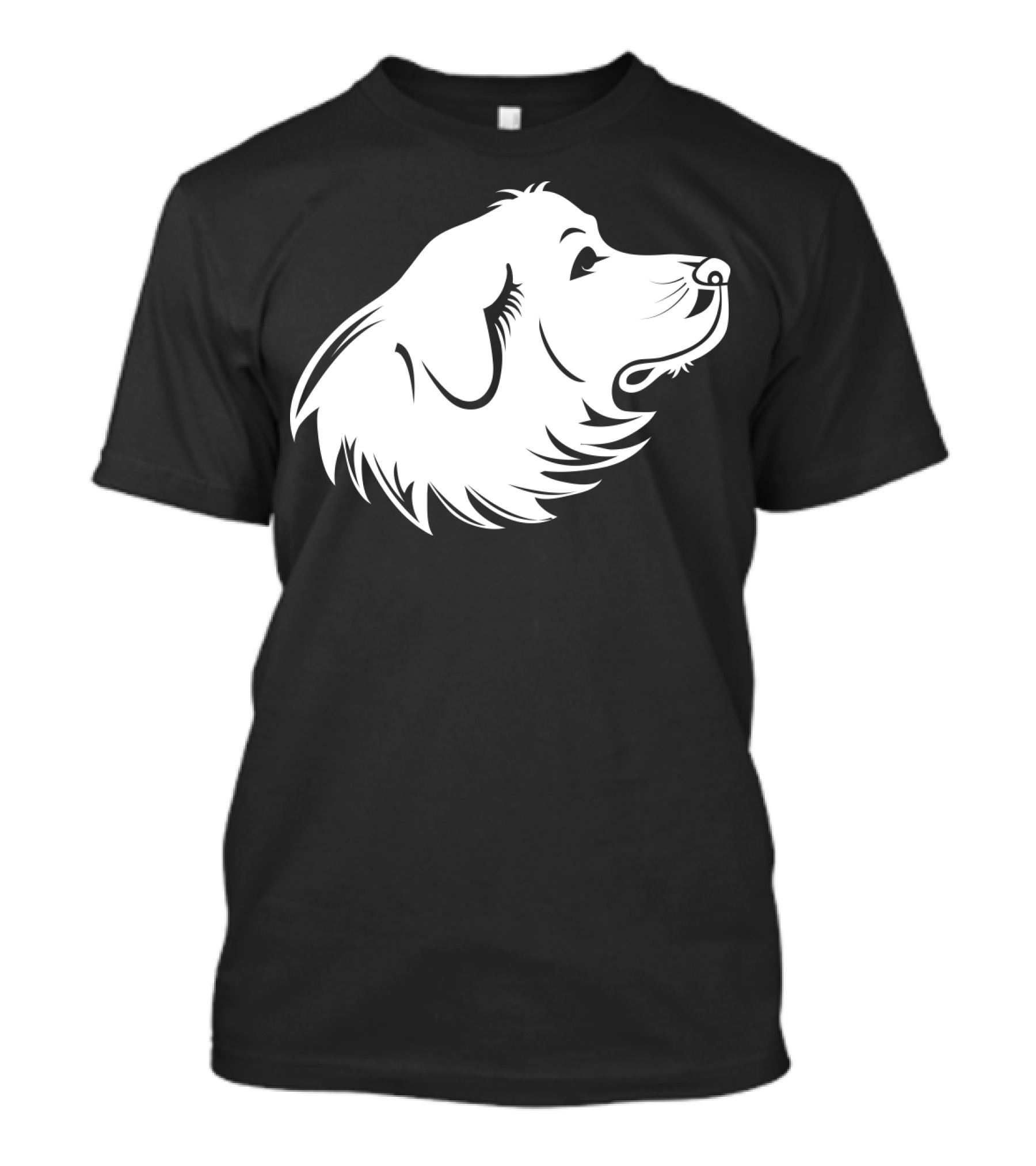 Great Pyrenees Majestic Canine Profile T-Shirt