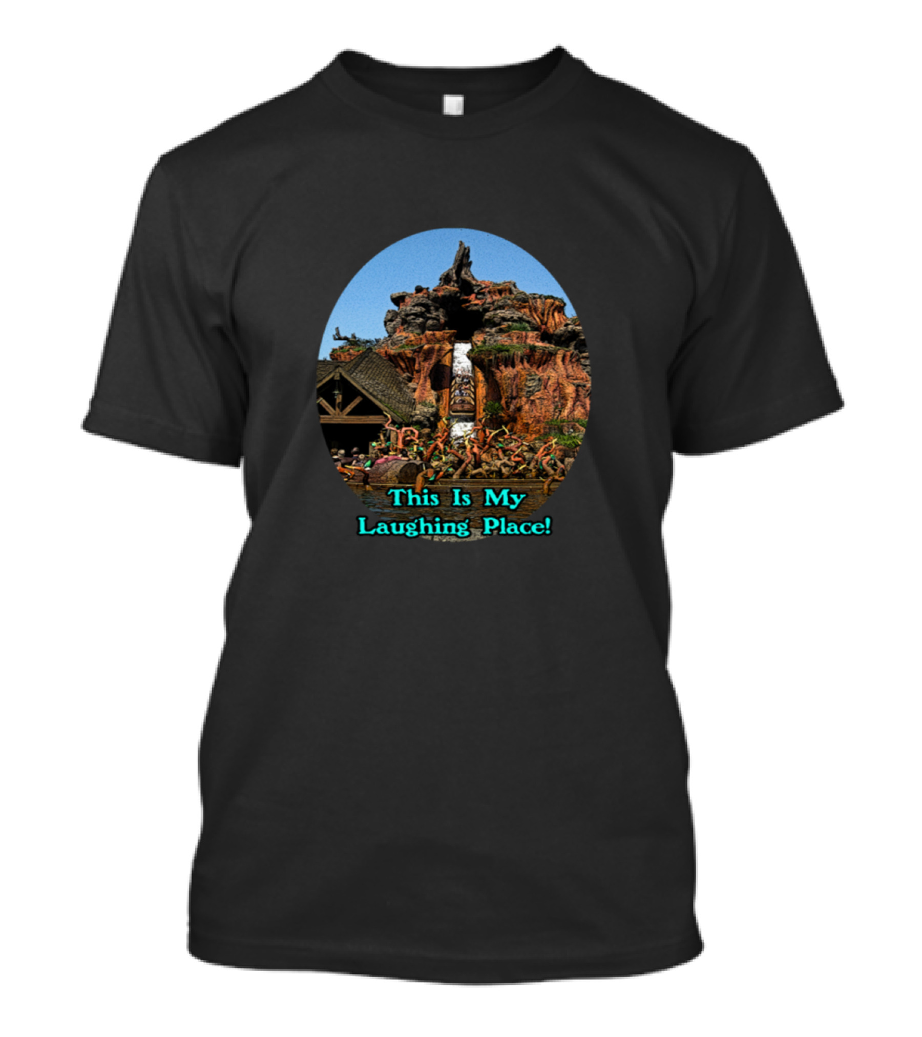 Splash Mountain This Is My Laughing Place Waterfall Adventure T-Shirt