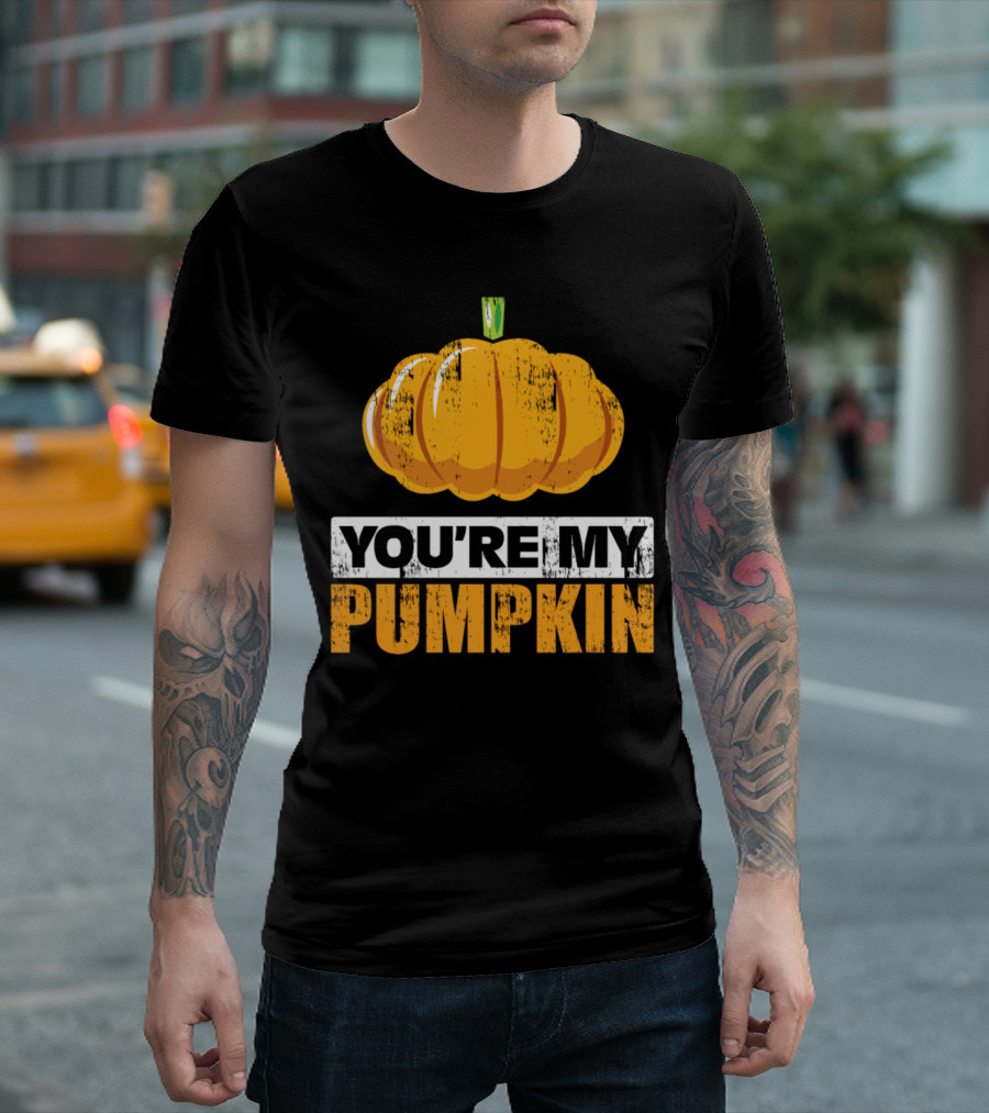 You're My Pumpkin Love Halloween Couple T-Shirt