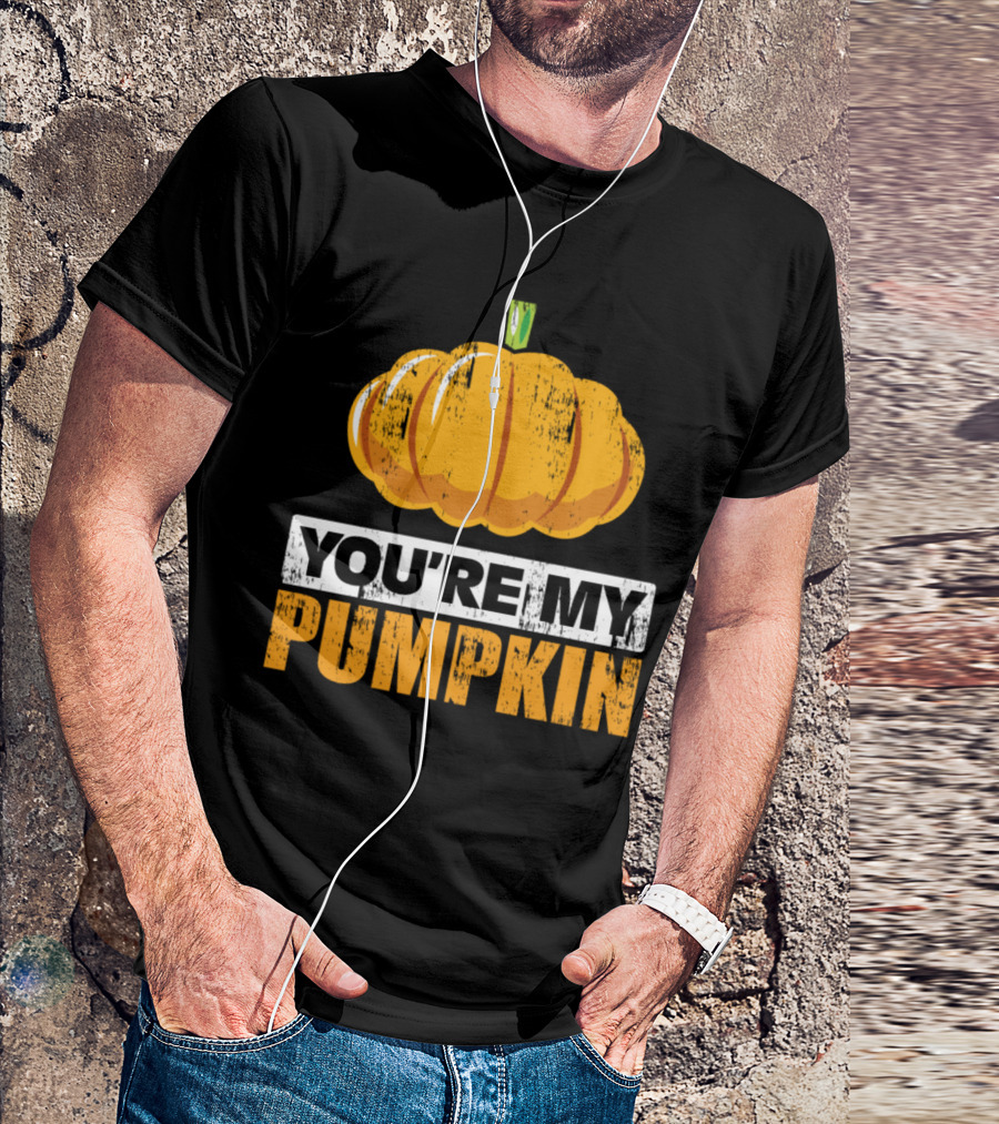 You're My Pumpkin Love Halloween Couple T-Shirt