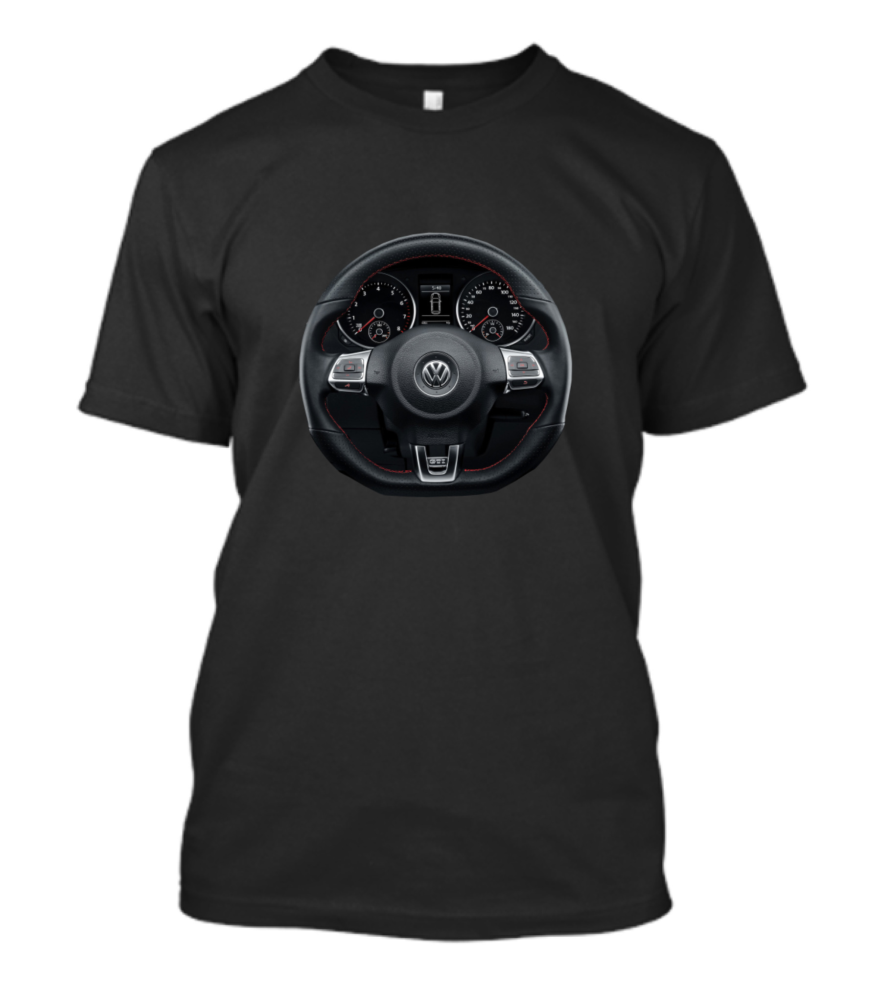 Volkswagen Steering Wheel Dashboard T-Shirt