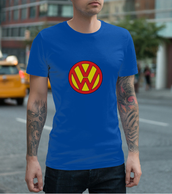 VW Superman Logo Mashup T-Shirt
