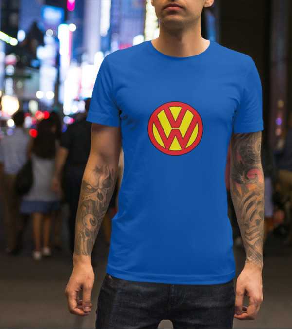 VW Superman Logo Mashup T-Shirt