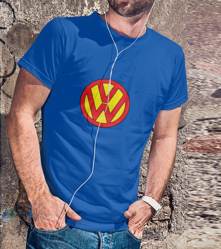 VW Superman Logo Mashup T-Shirt
