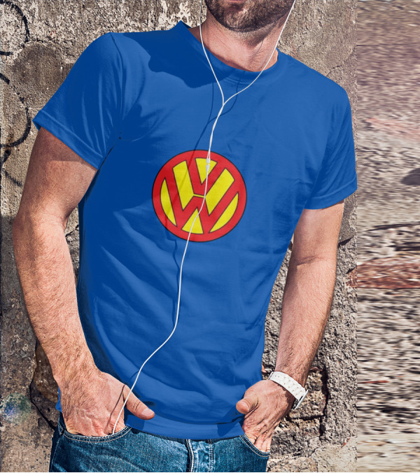VW Superman Logo Mashup T-Shirt