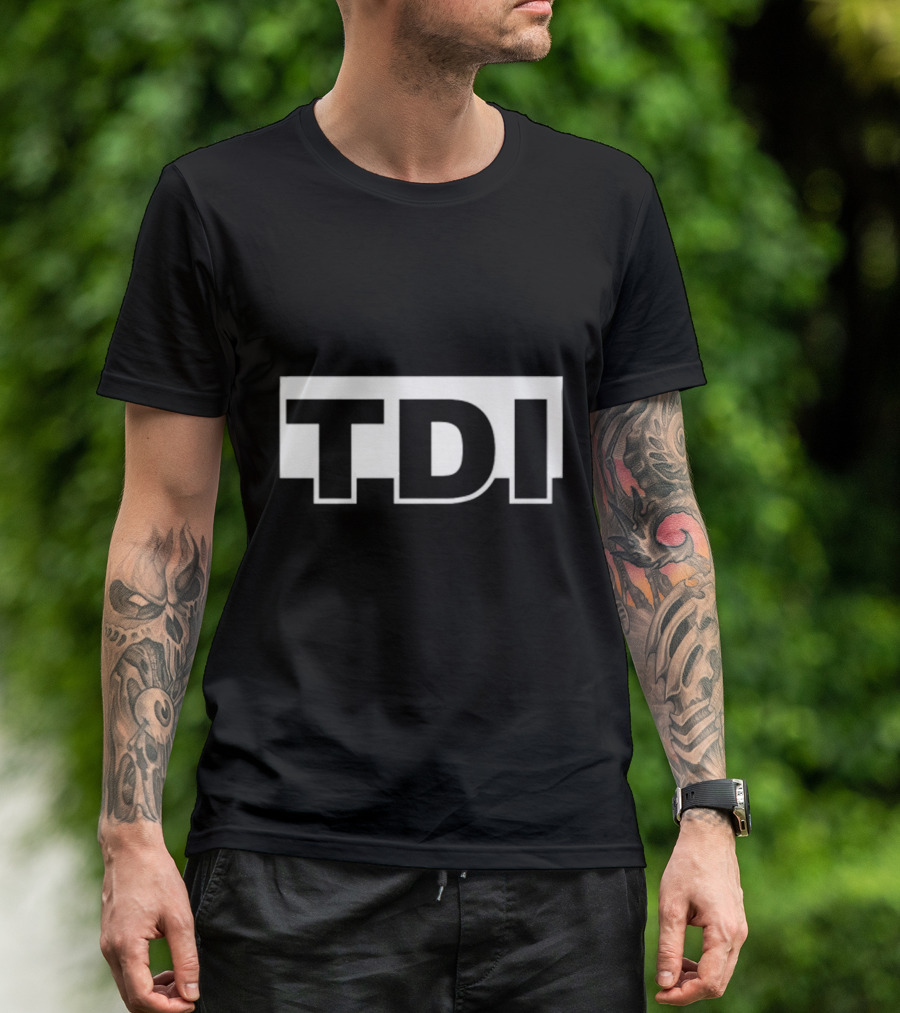 TDI Total Drama Island Logo Font T-Shirt