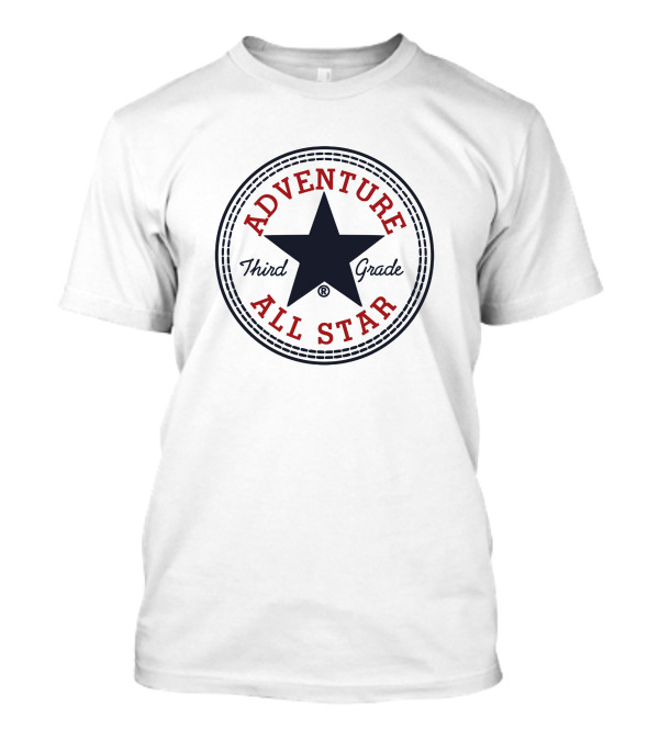 Adventure All Star Third Grade Converse T-Shirt