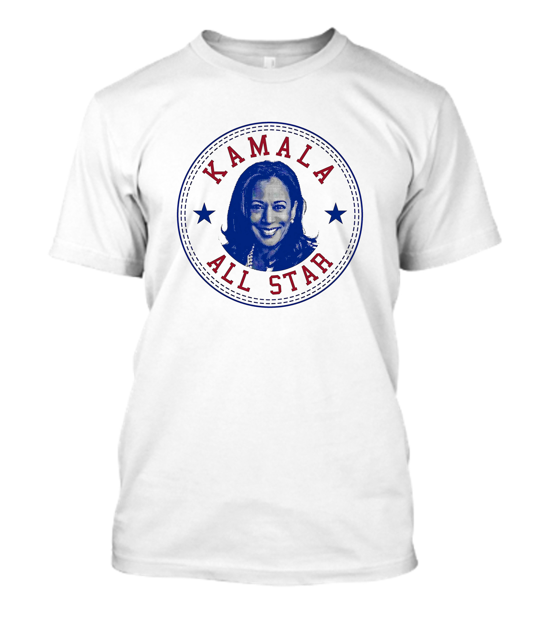 Kamala All Star Converse Style Circular Emblem T-Shirt