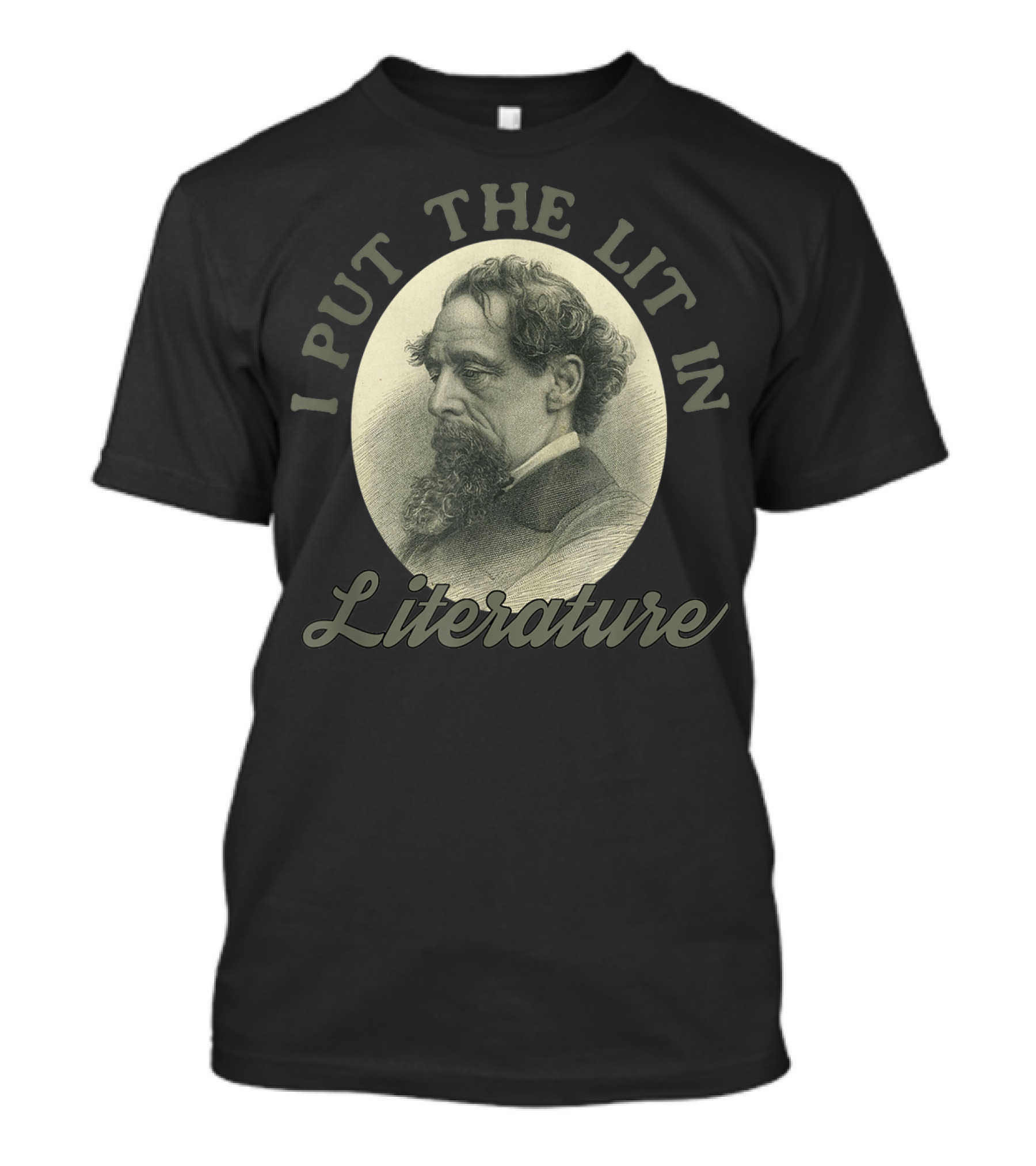 I Put The Lit In Literature Vintage T-Shirt
