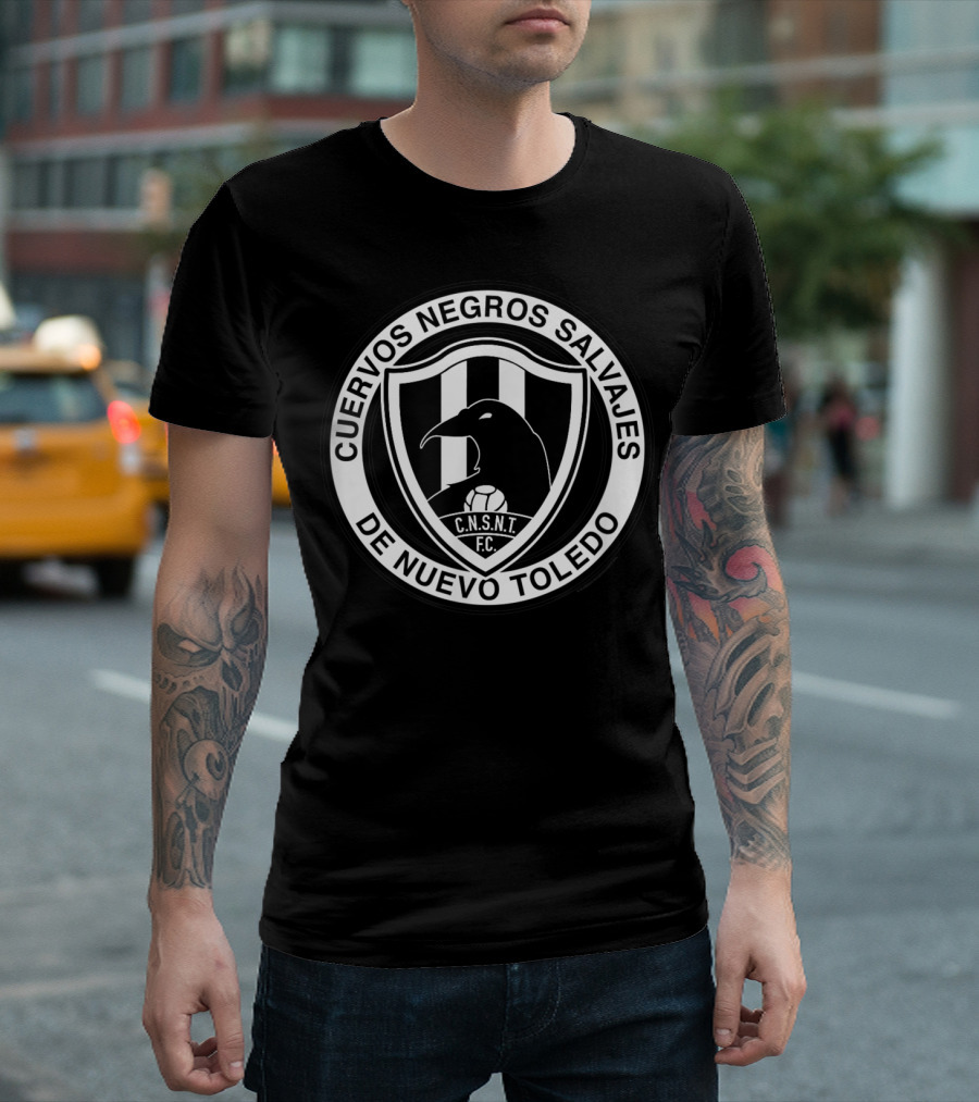 Cuervos Negros Salvajes de Nuevo Toledo C.N.S.N.T. F.C T-Shirt