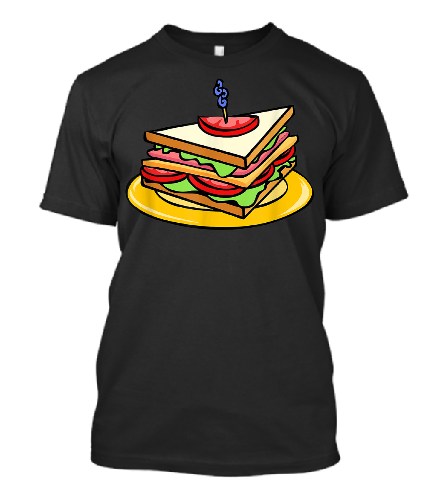 Club Sandwich Iconic Favorite Lunch Stack Layers T-Shirt