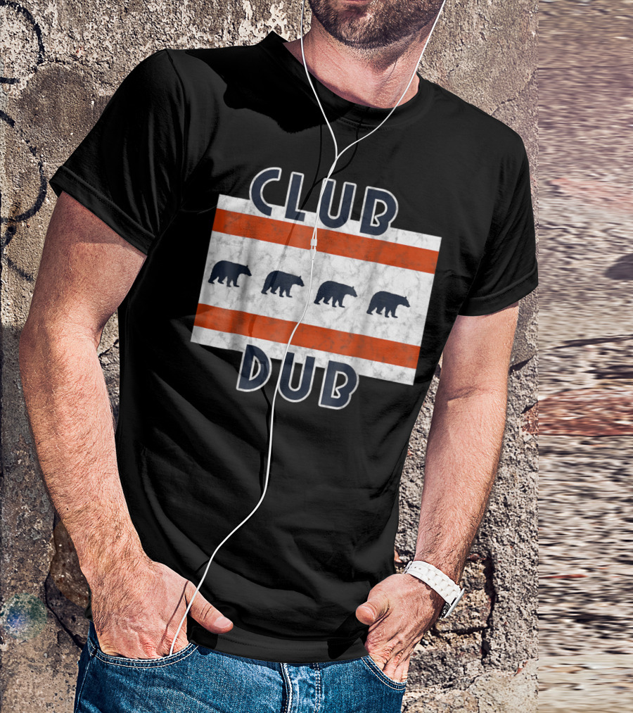 Club Dub Chicago Bears Victory T-Shirt