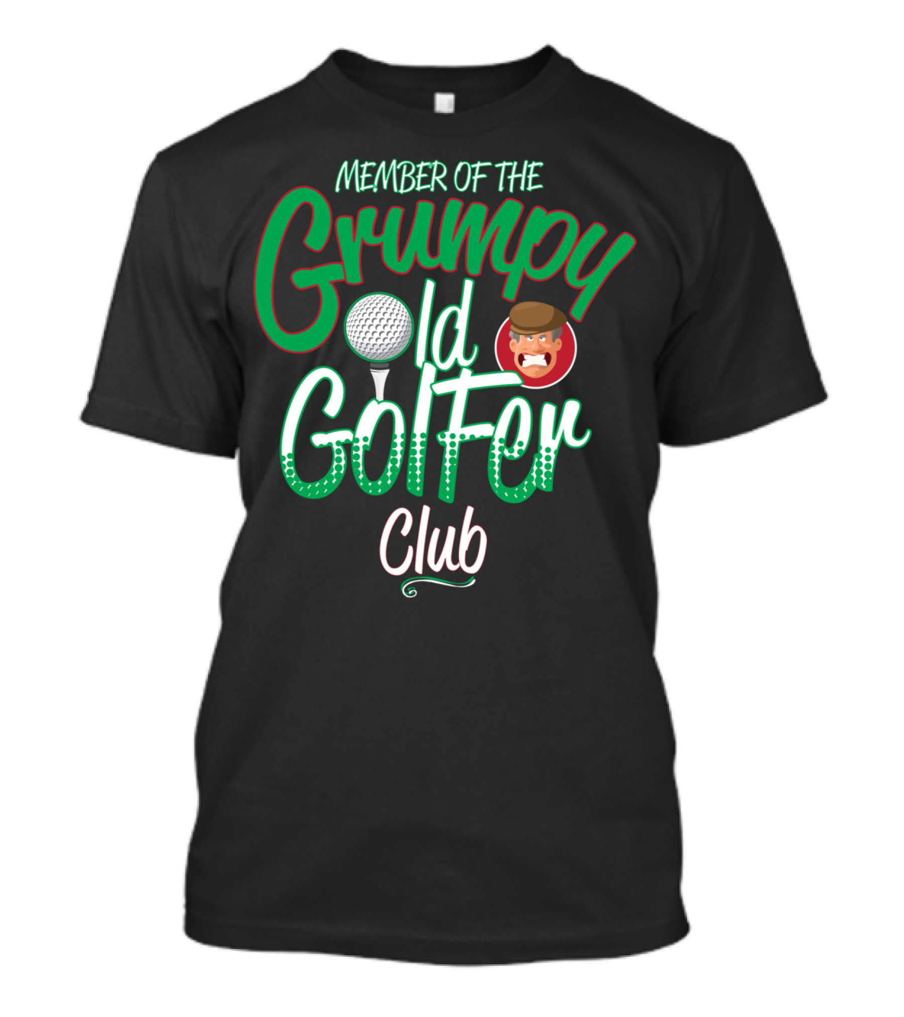 Member Of The Grumpy Old Golfer Club T-Shirt