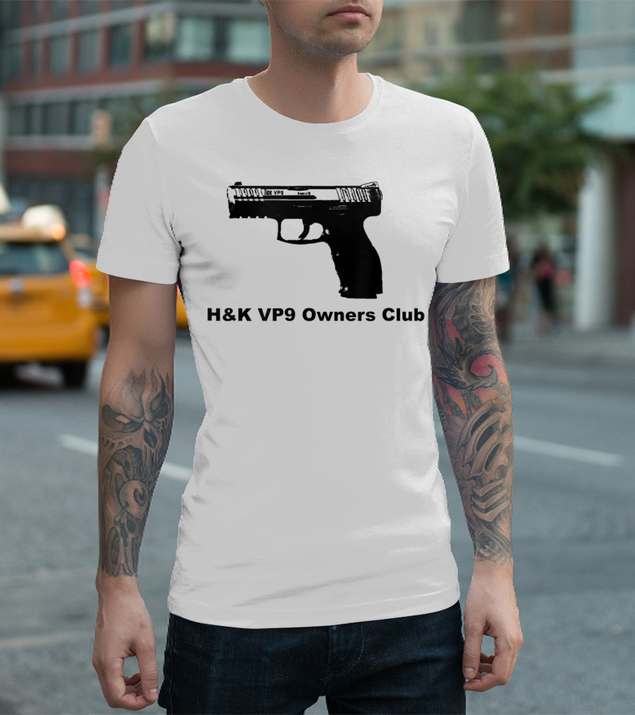 H&K VP9 Owners Club Heckler And Koch VP9 T-Shirt