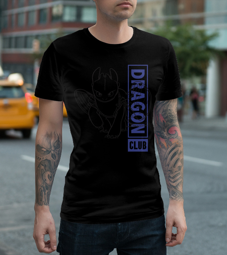 How To Train Your Dragon 3 Hidden World Dragon Club T-Shirt