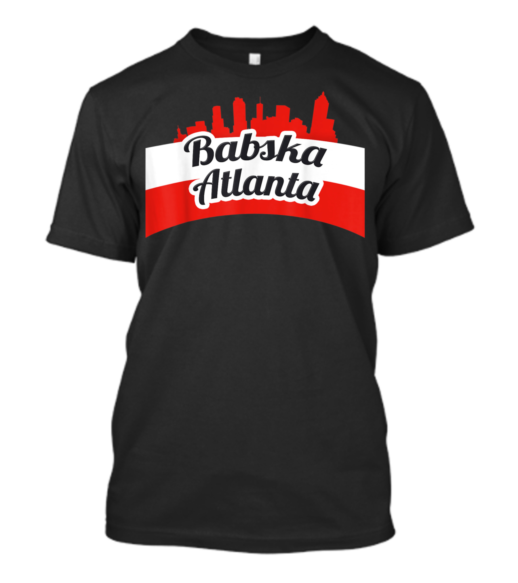 Babska Atlanta Skyline Banner T-Shirt