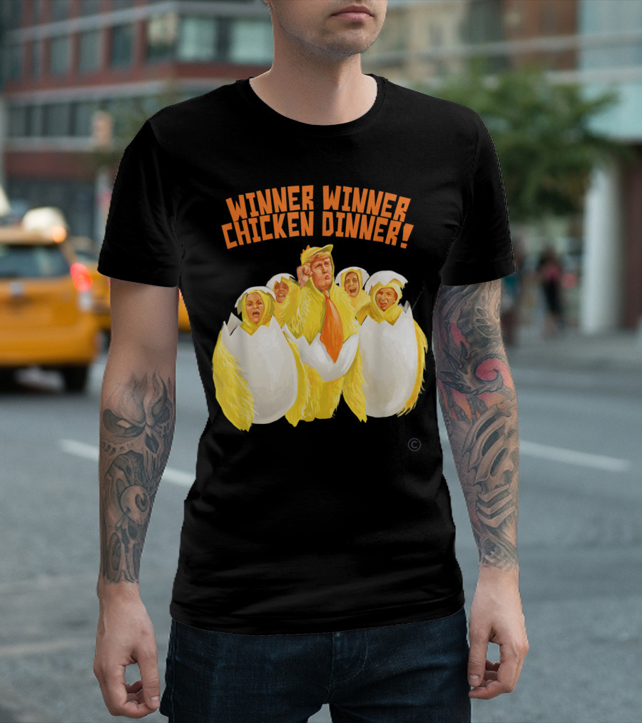 Winner Winner Chicken Dinner Hatching Costume T-Shirt