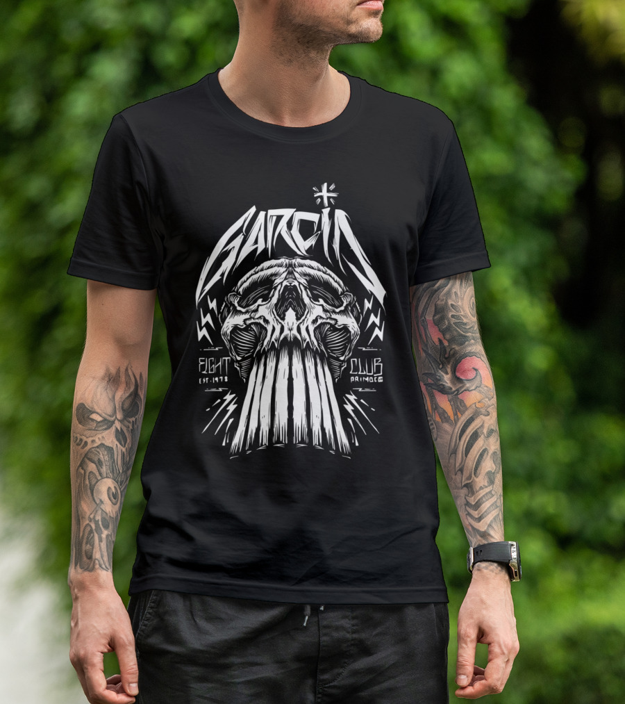 Garcia Fight Club Est. 1978 Pr1moco Skull T-Shirt