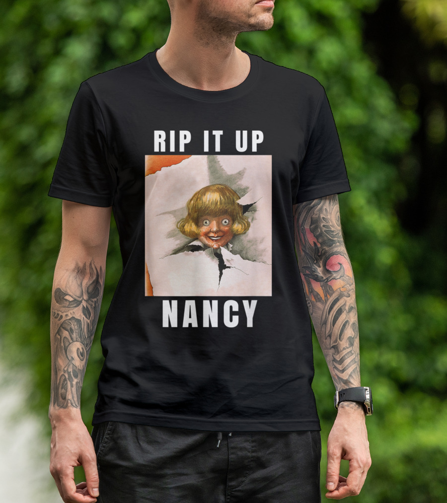 Rip It Up Nancy Rips Up Trump Speech T-Shirt