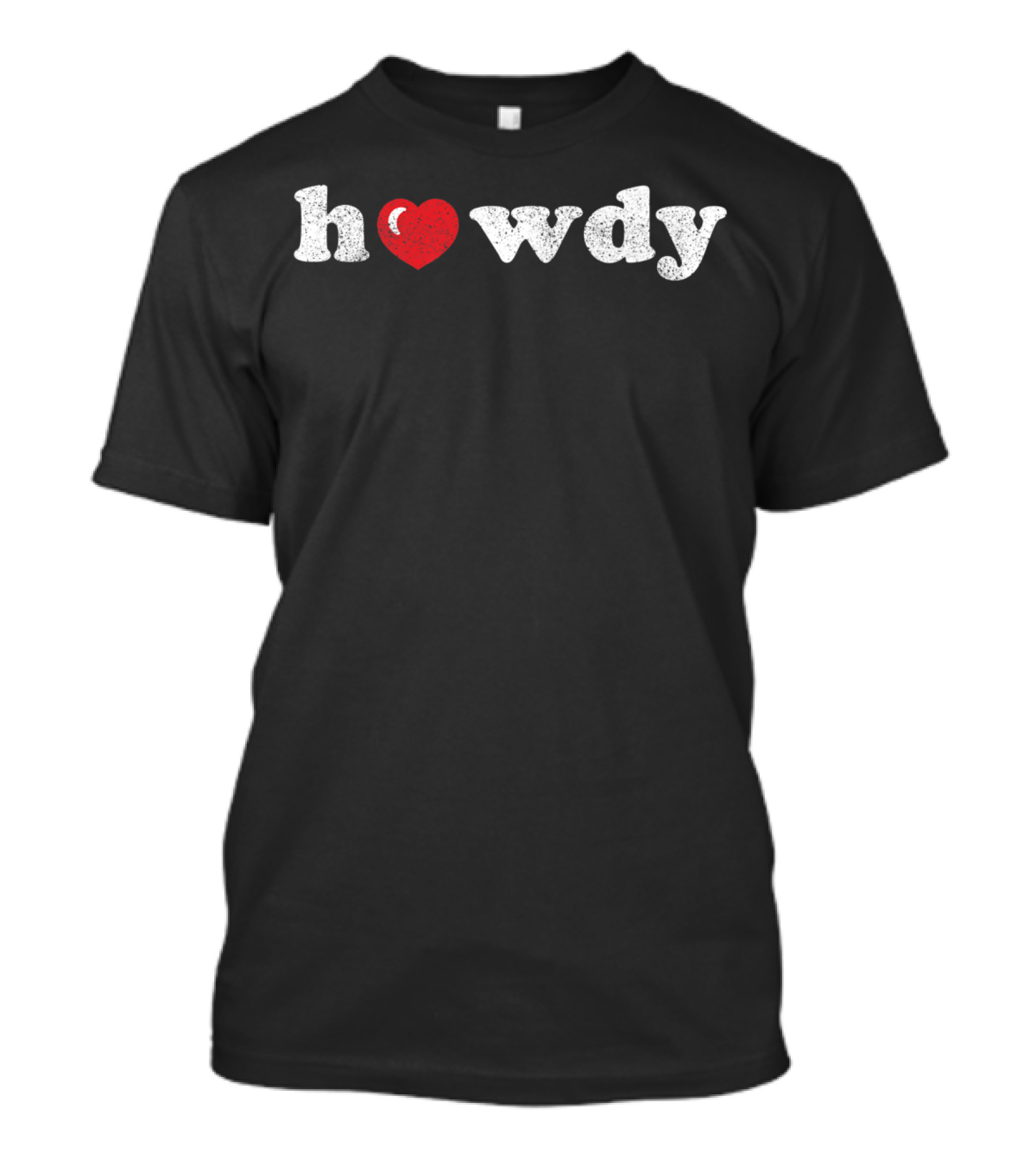 Howdy Valentines Texas T-Shirt