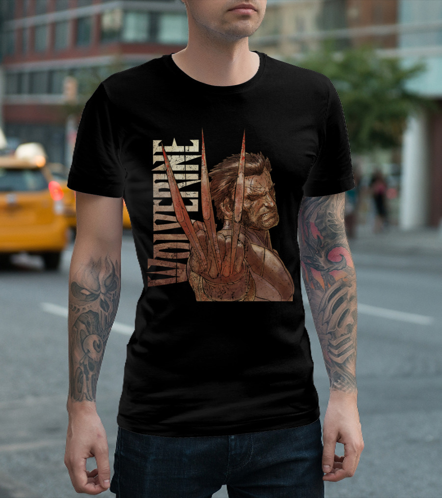 Wolverine Claws Marvel Comics X-Men T-Shirt