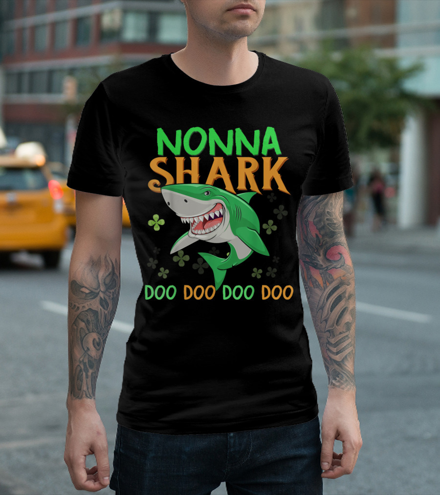 NONNA SHARK DOO DOO DOO DOO T-Shirt
