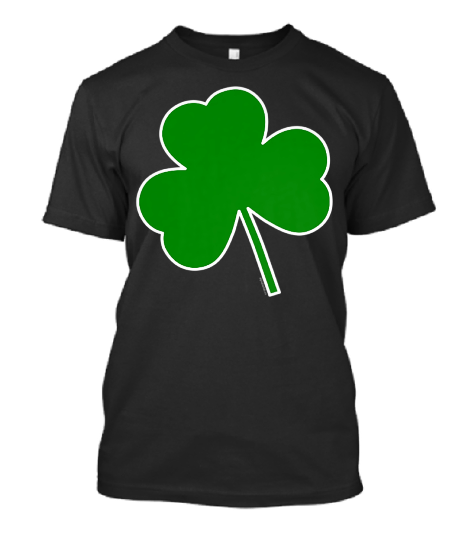 Clover Green Three Leaf Ireland Womens T-Shirt