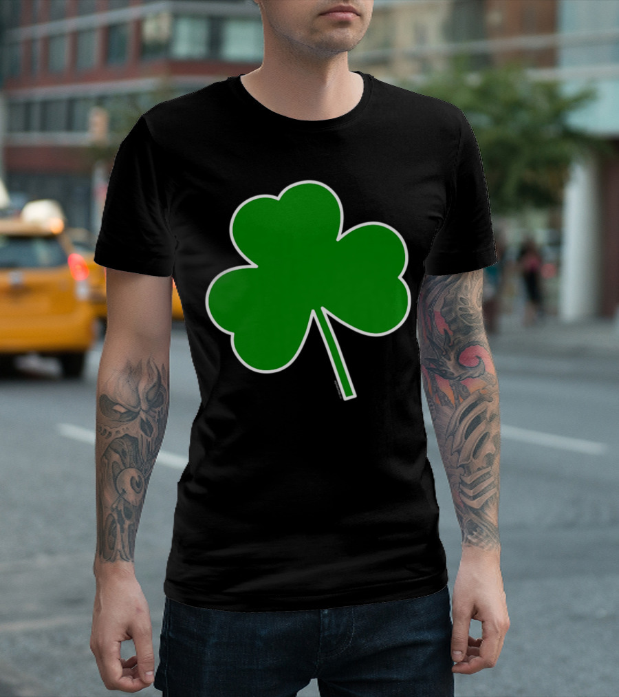Clover Green Three Leaf Ireland Womens T-Shirt