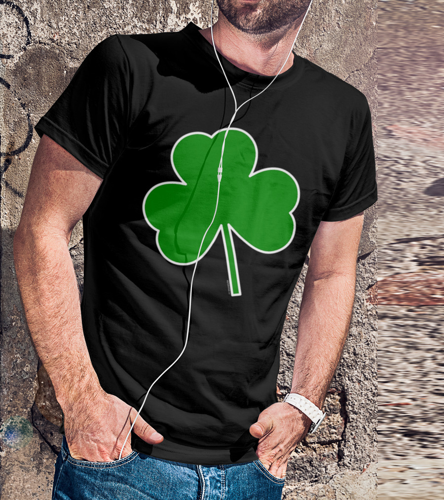Clover Green Three Leaf Ireland Womens T-Shirt