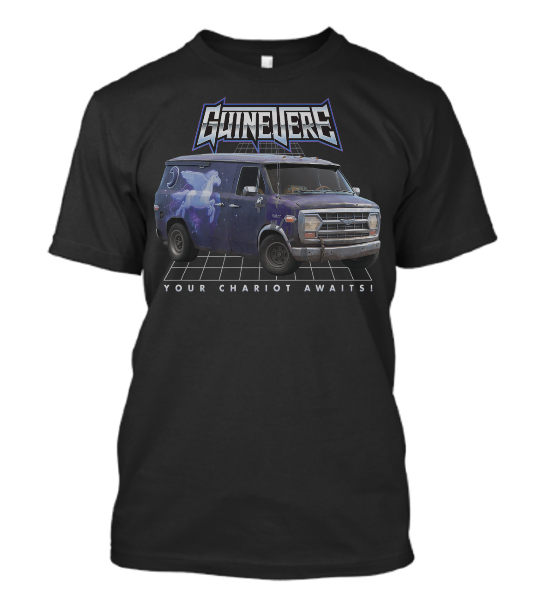 Guinevere Your Chariot Awaits Disney Pixar Onward Van T-Shirt