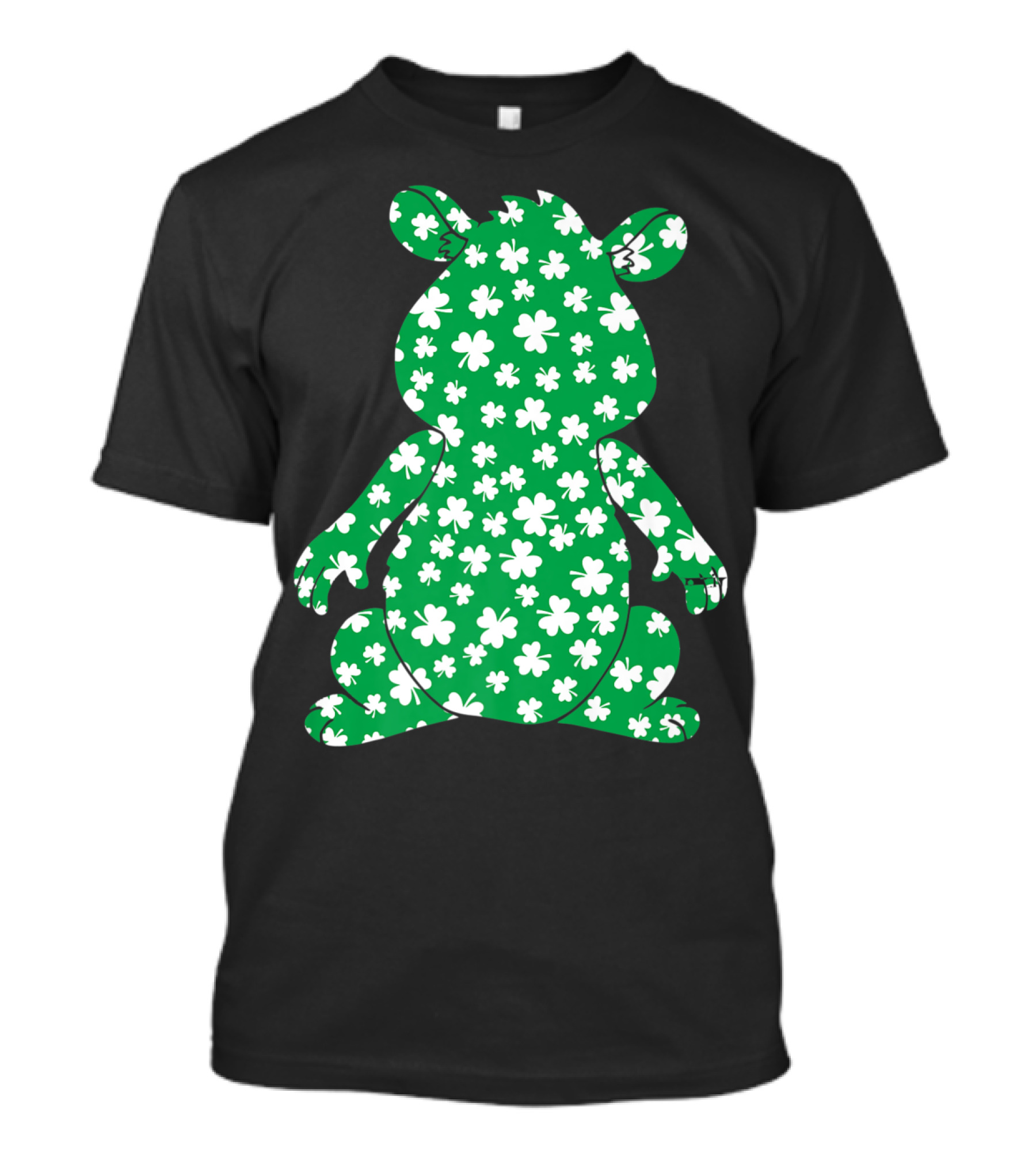 Hamster Clover Pattern St Patrick's Day Pet Lovers T-Shirt