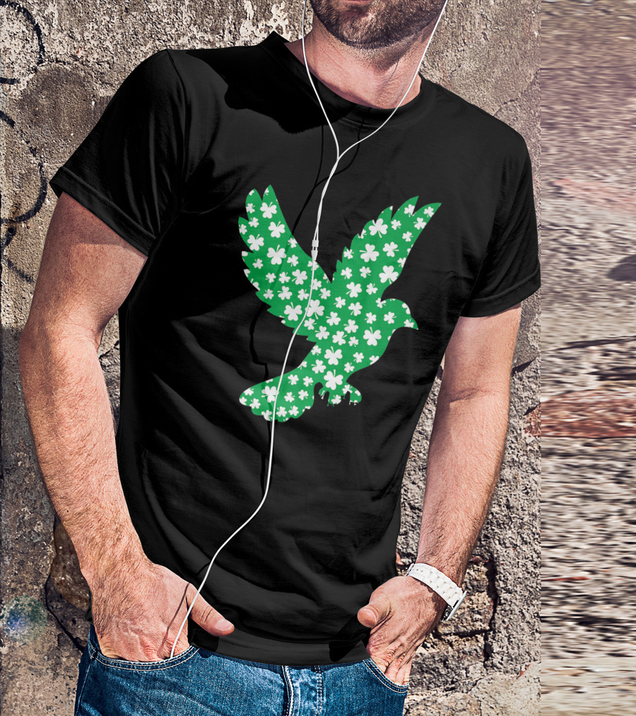 Pigeon Shamrock St Patrick Day Pet Lovers T-Shirt