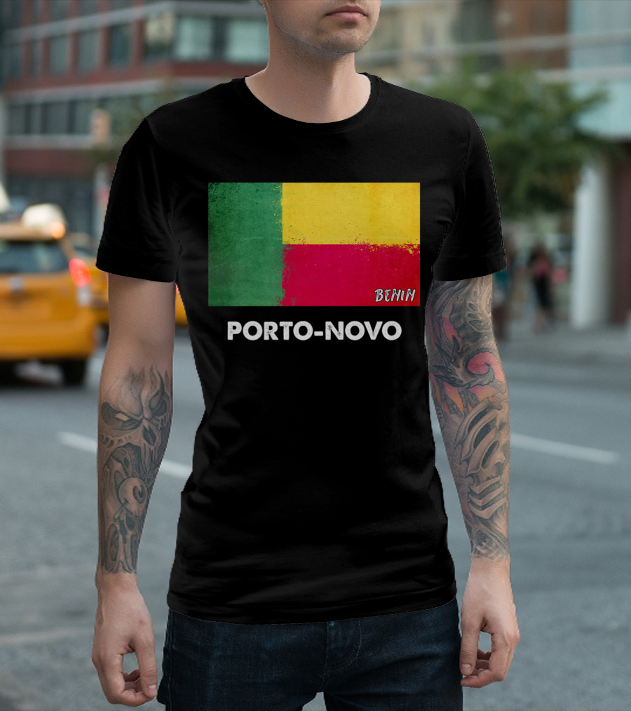 Porto-Novo Benin Flag Colors T-Shirt