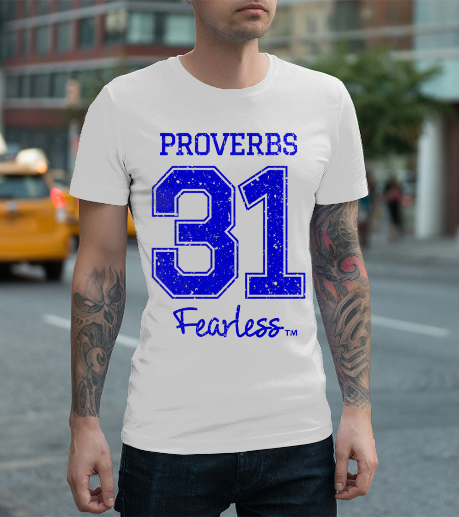 Proverbs 31 Fearless Christian T-Shirt