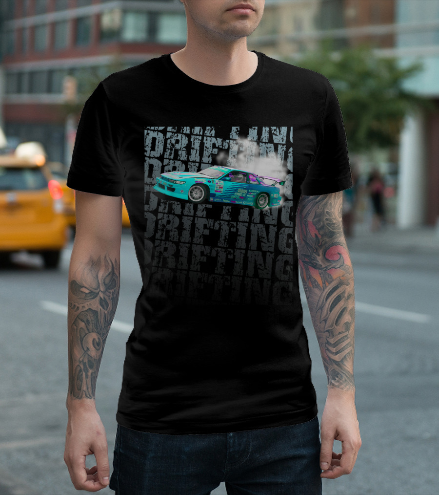 Drifting Car Turbo Smoke Racing T-Shirt