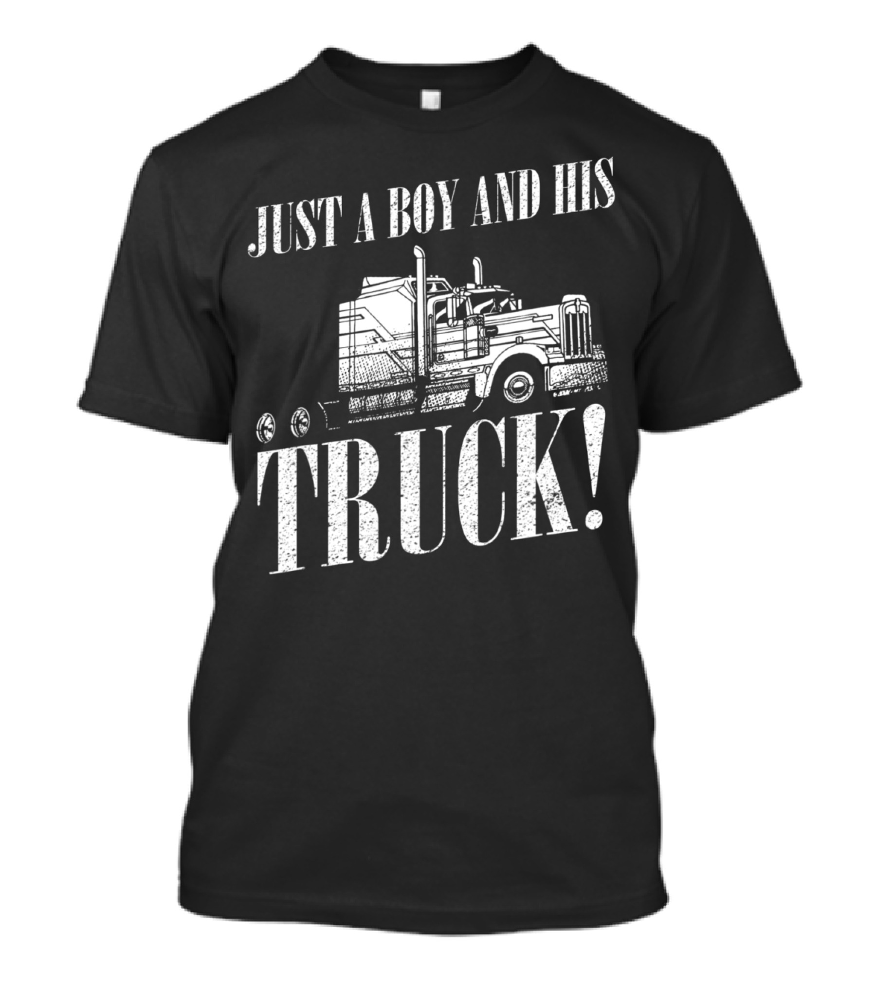 Just A Boy And His Truck T-Shirt