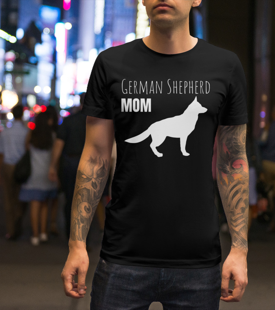 German Shepherd Mom Dog Owner T-Shirt