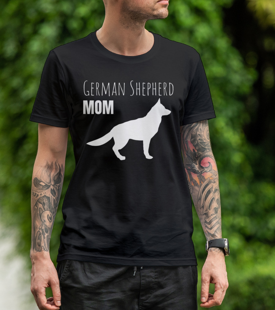 German Shepherd Mom Dog Owner T-Shirt