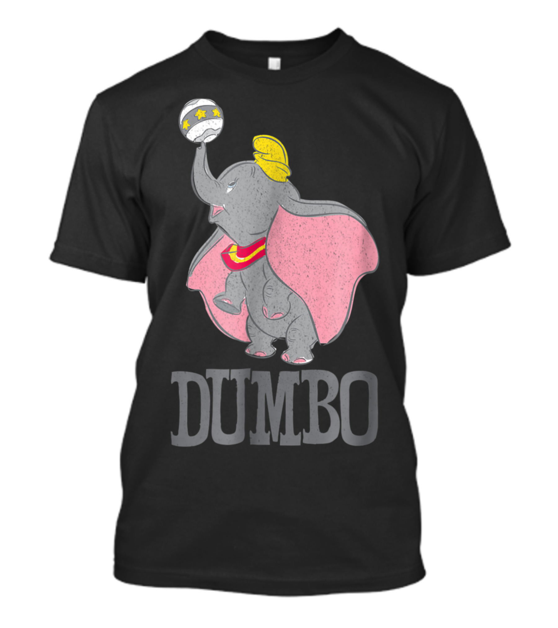 Disney Dumbo Elephant With Circus Ball And Stars T-Shirt