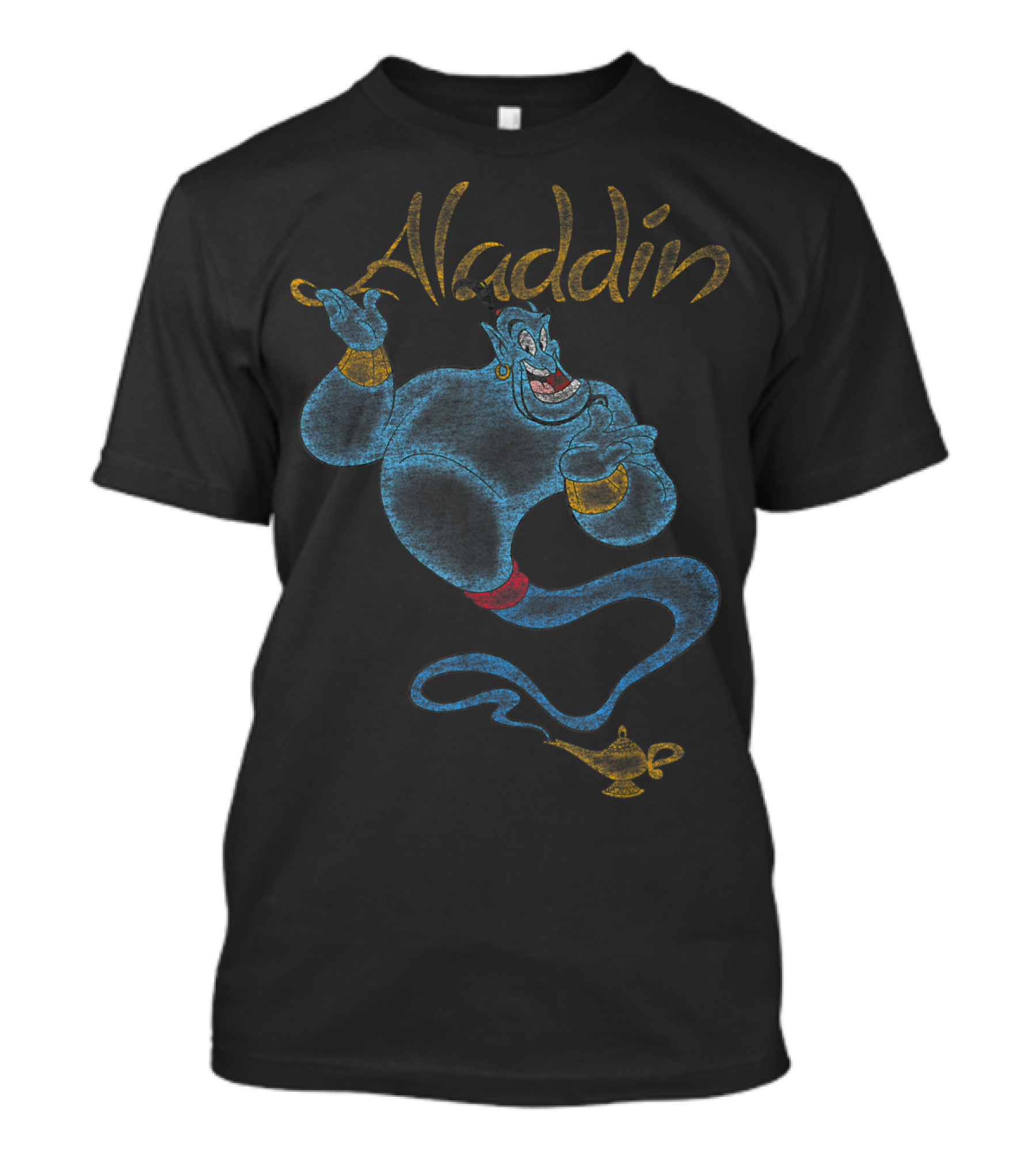 Aladdin Genie Floating With Lamp T-Shirt