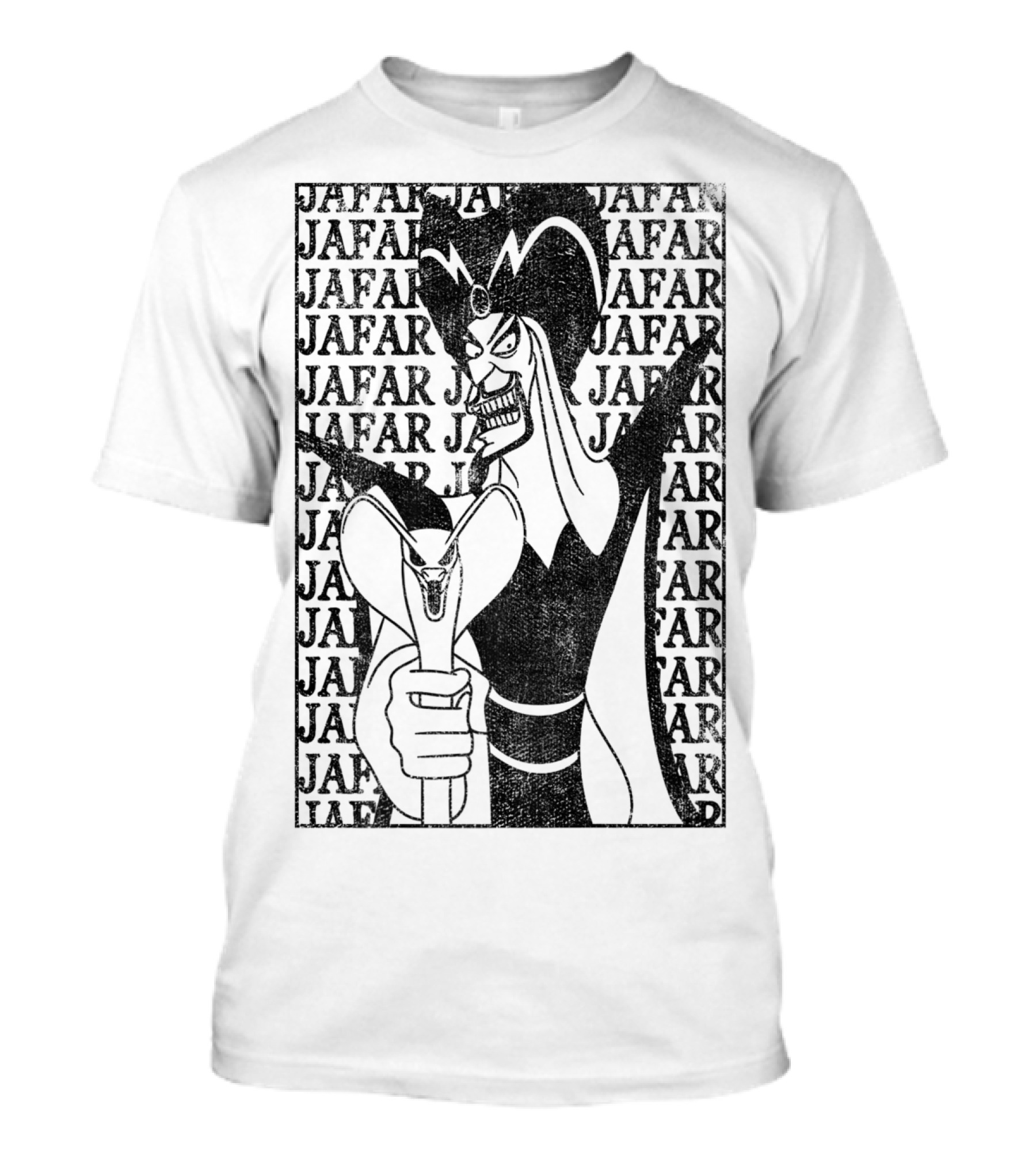 Disney Aladdin Jafar Villain Playing Card T-Shirt